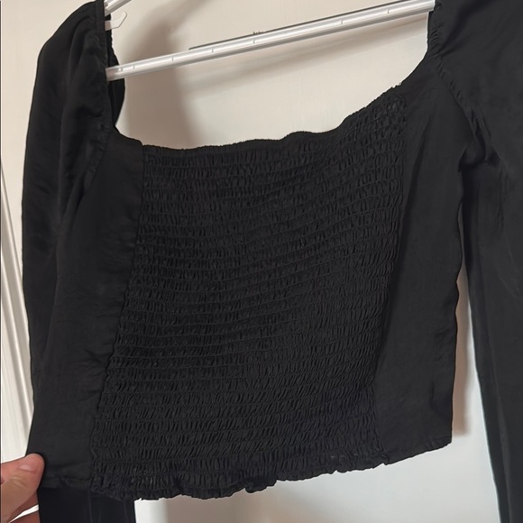 Favlux- Elegant Black Women's Top- size medium - Picture 2 of 4